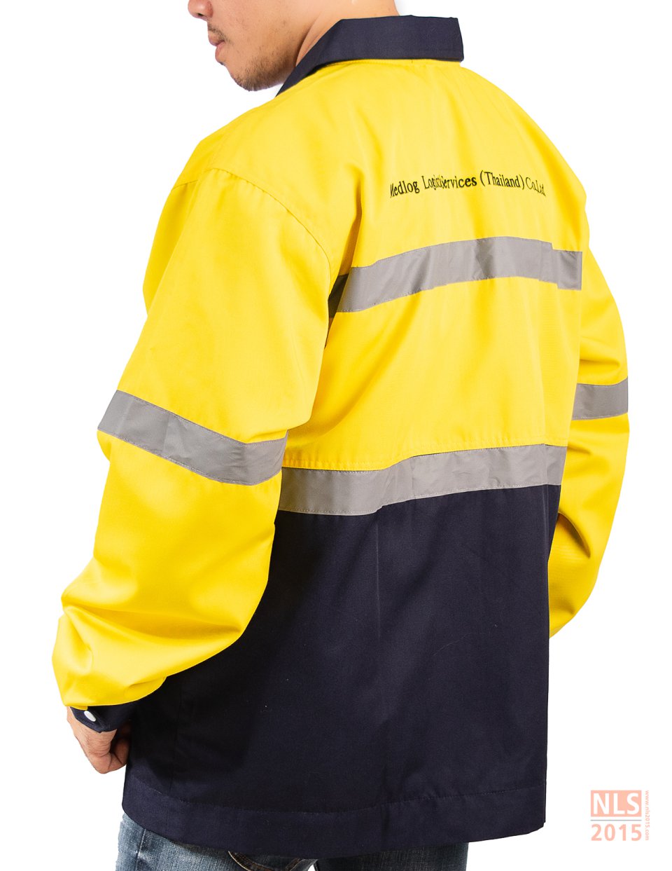 รับตัดและผลิตเสื้อแจ็คเก็ตคาดแถบสะท้อนแสงพนักงาน นลินสิริ 2015 จำกัดรูปที่ 