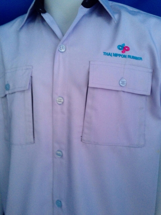 แบบชุดยูนิฟอร์มพนักงานบริษัท Thai Nippon Rubber / นลินสิริรับผลิตชุดพนักงาน เสื้อโปโล พร้อมปักโลโก้รูปที่