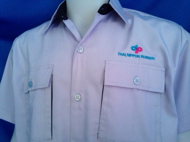 แบบชุดยูนิฟอร์มพนักงานบริษัท Thai Nippon Rubber / นลินสิริรับผลิตชุดพนักงาน เสื้อโปโล พร้อมปักโลโก้รูปที่